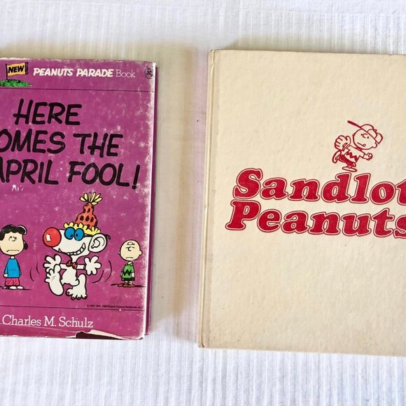 Lot of 2 Vintage 1970s,80s Snoopy/Peanuts Books - Picture 10 of 10